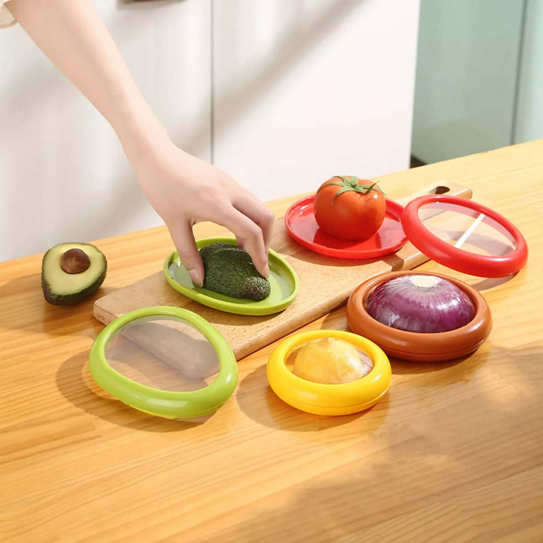 Ensemble de couvercles alimentaires en silicone - Durables et polyvalents