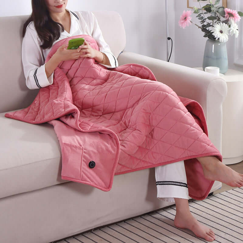 Couverture chauffante USB confortable