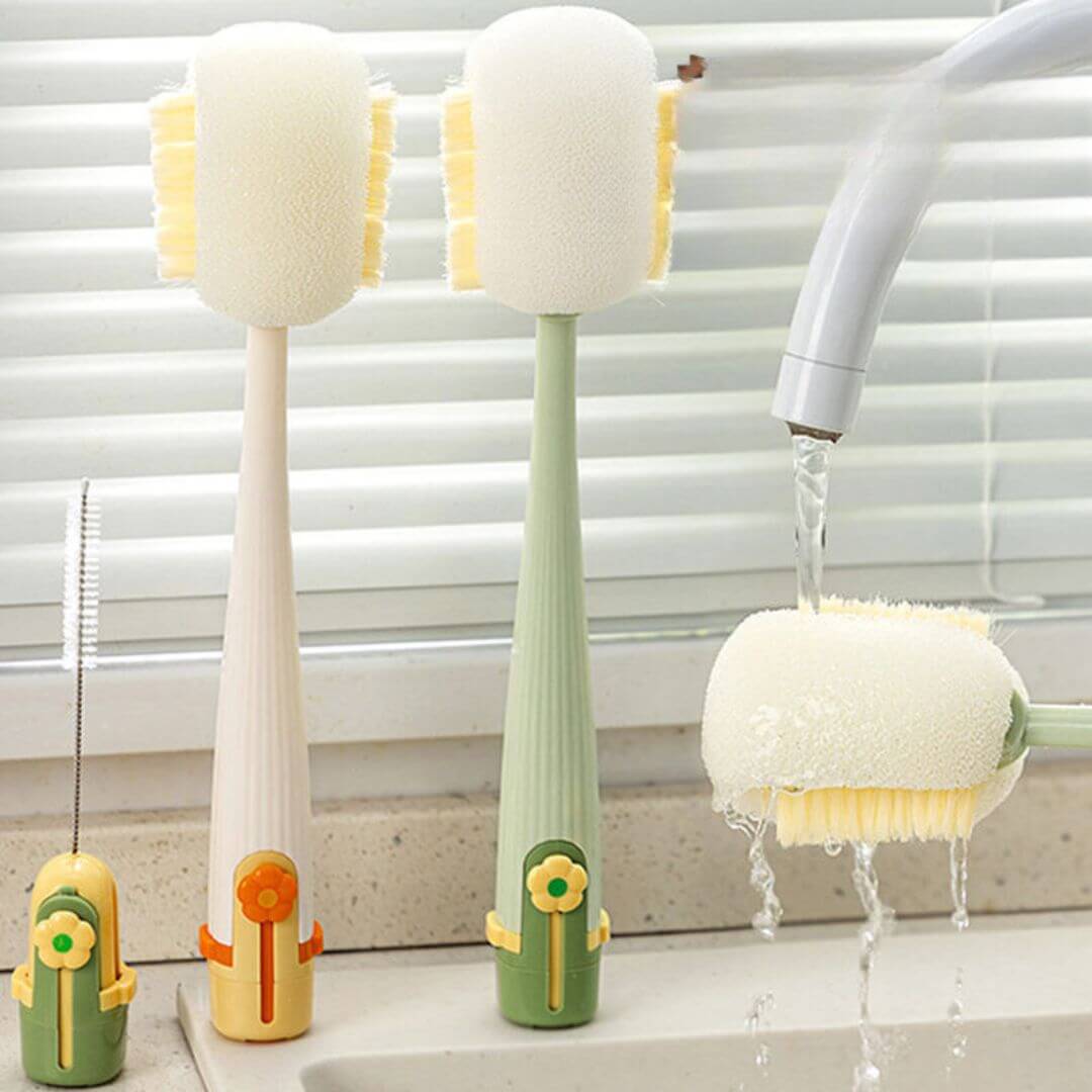 5-teiliges Flaschenreinigungsset - Effektiv & Hygienisch