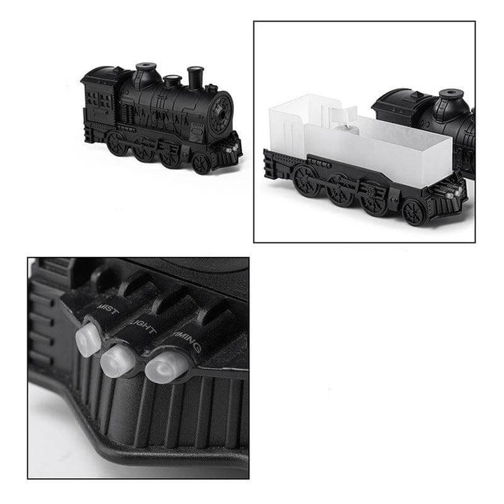 Humidificateur de locomotive à vapeur nostalgique