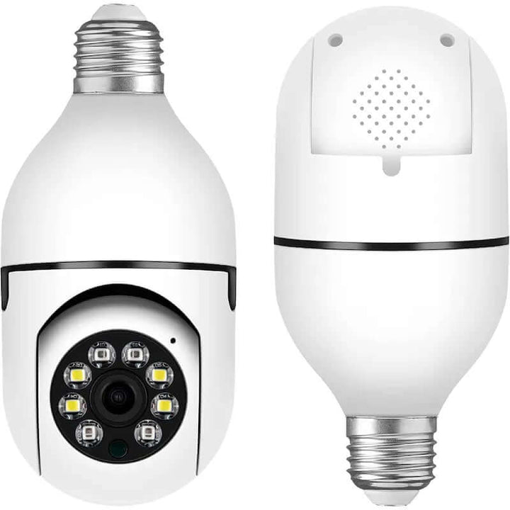 Caméra de sécurité intelligente avec 1080p et lumière
