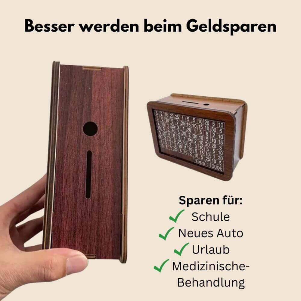Sparschwein mit Zielsetzung - BudgetPlaner