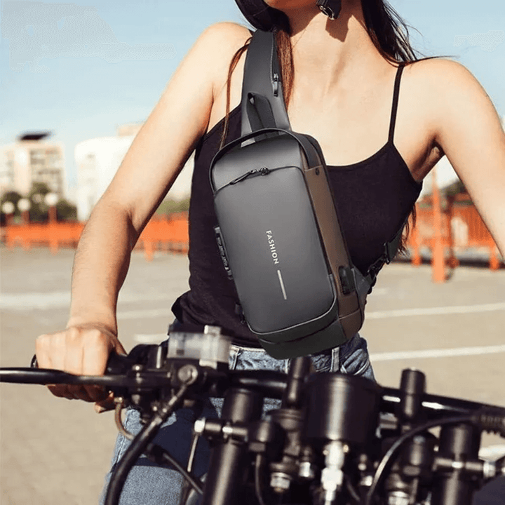 Sac à dos antivol avec port USB