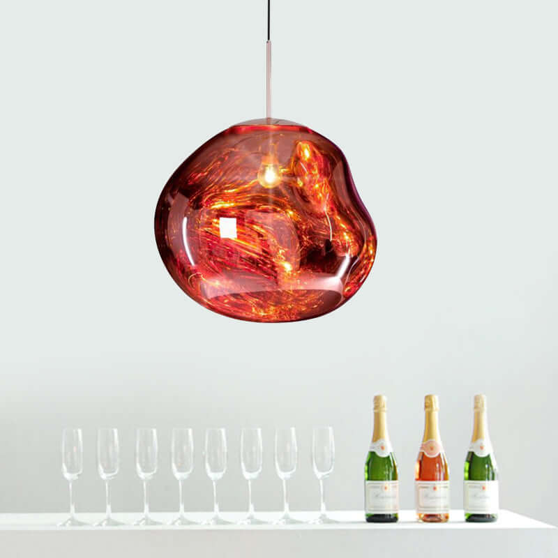 Suspension moderne en verre - éclairage de plafond