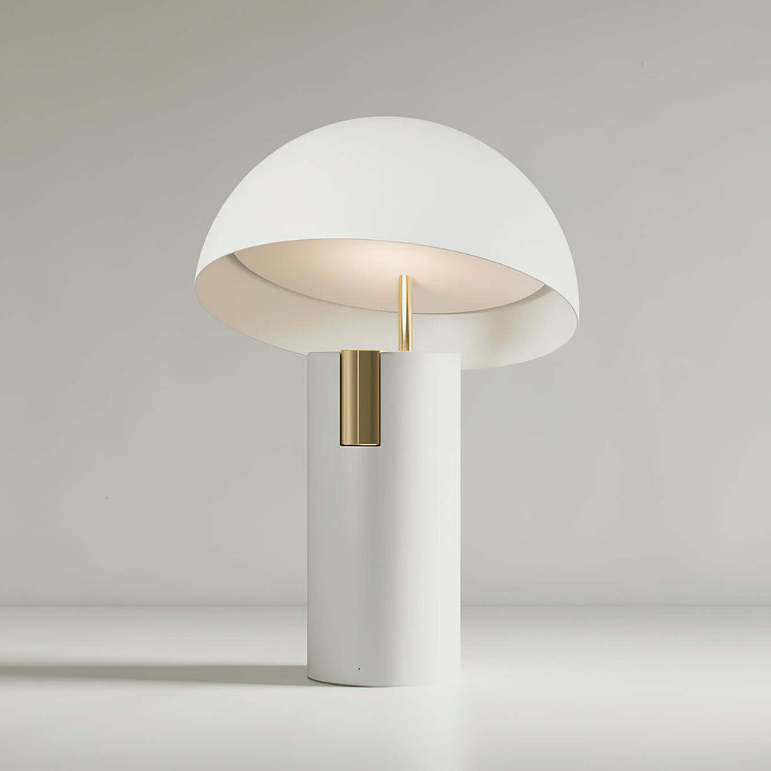 Lampe de table au design moderne avec cylindres rotatifs