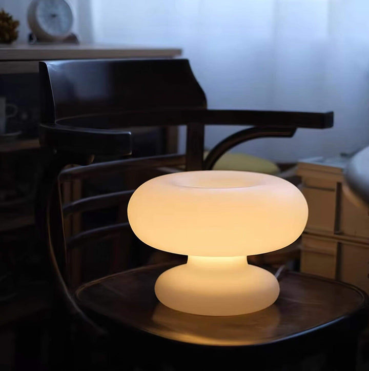 Lampe de table Donut design moderne éclairage intérieur LED