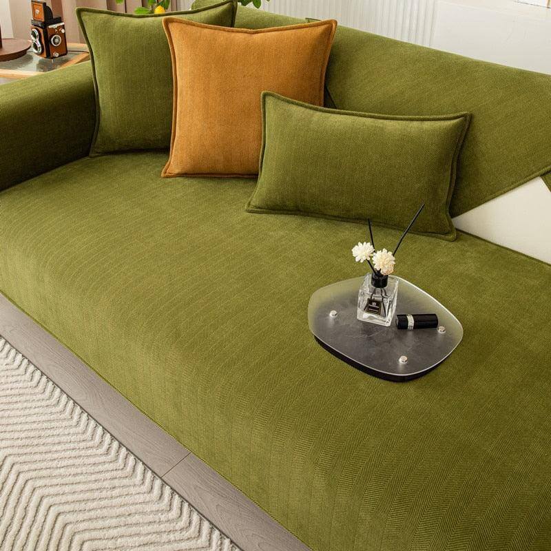 Sofabezug Antirutsch Fleece, Schutzhülle Couch