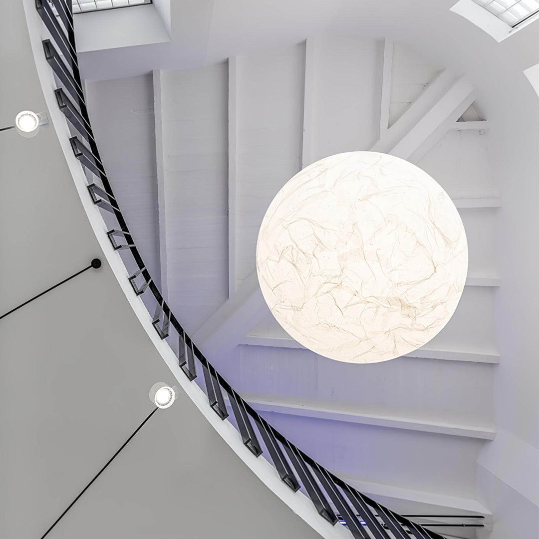 Mondseiden Pendelleuchte - Modernes Design