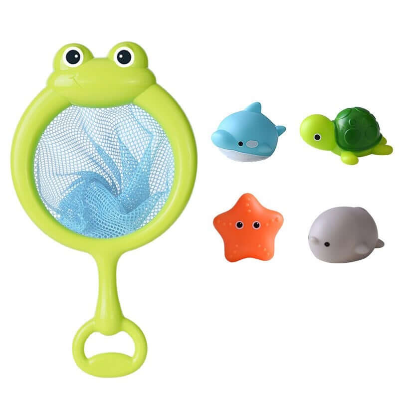 Badespielzeug Set mit LED, Wasserspielzeug für Kinder