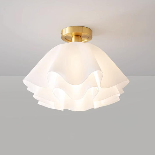 Plafonnier moderne en cuivre