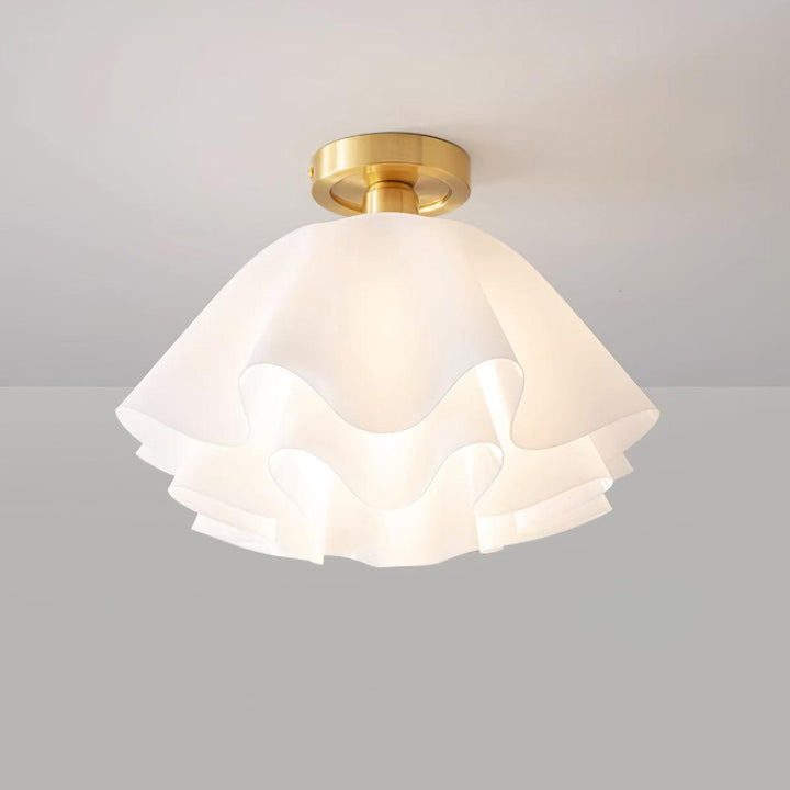 Plafonnier moderne en cuivre