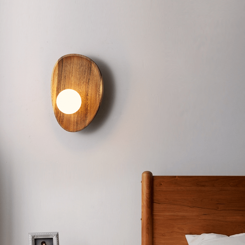 Holz Wandleuchte Modern Design Beleuchtung