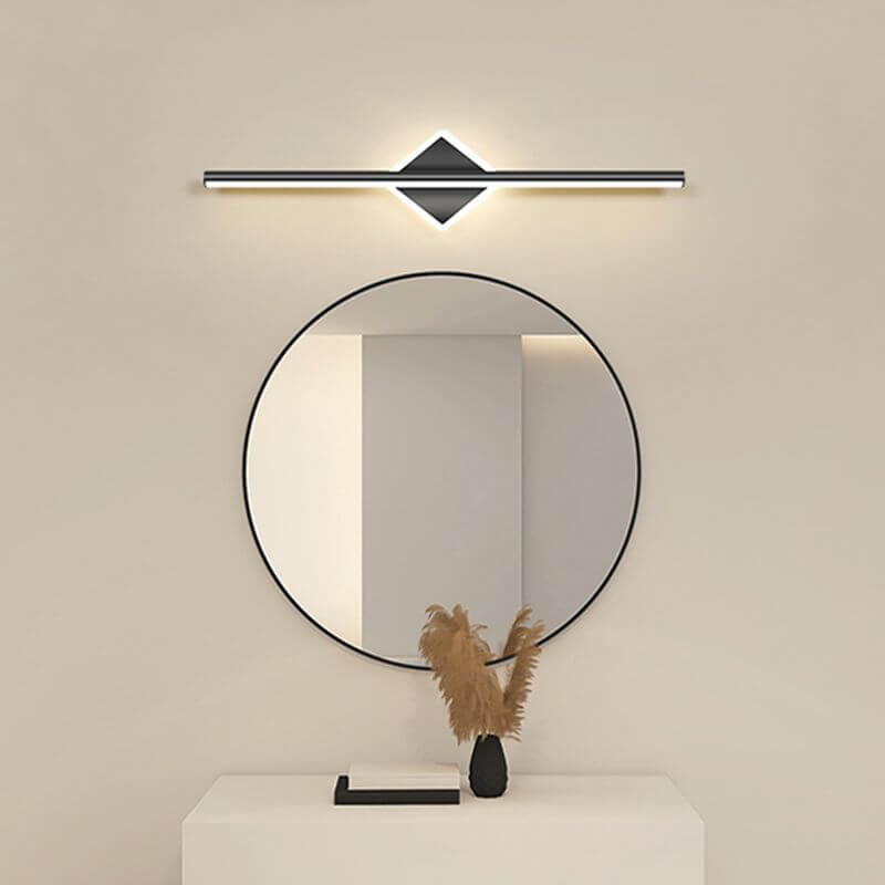 Moderne LED-Wandleuchte - rund &quadratisch