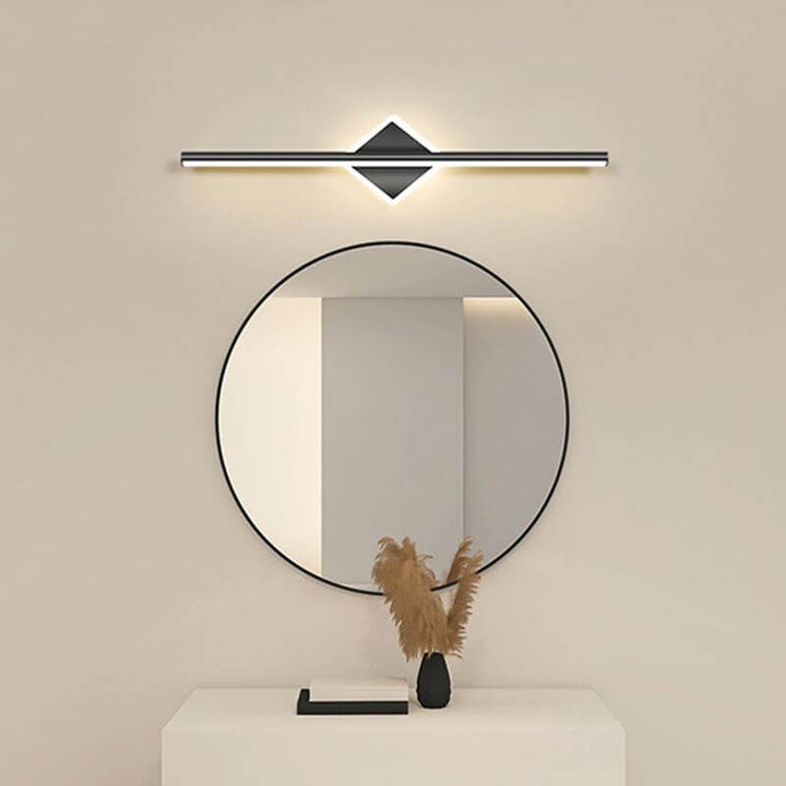 Moderne LED-Wandleuchte - rund &quadratisch