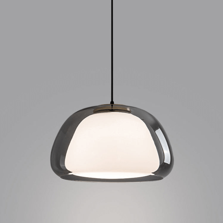 Moderne Milchglas Hängeleuchte Jelly