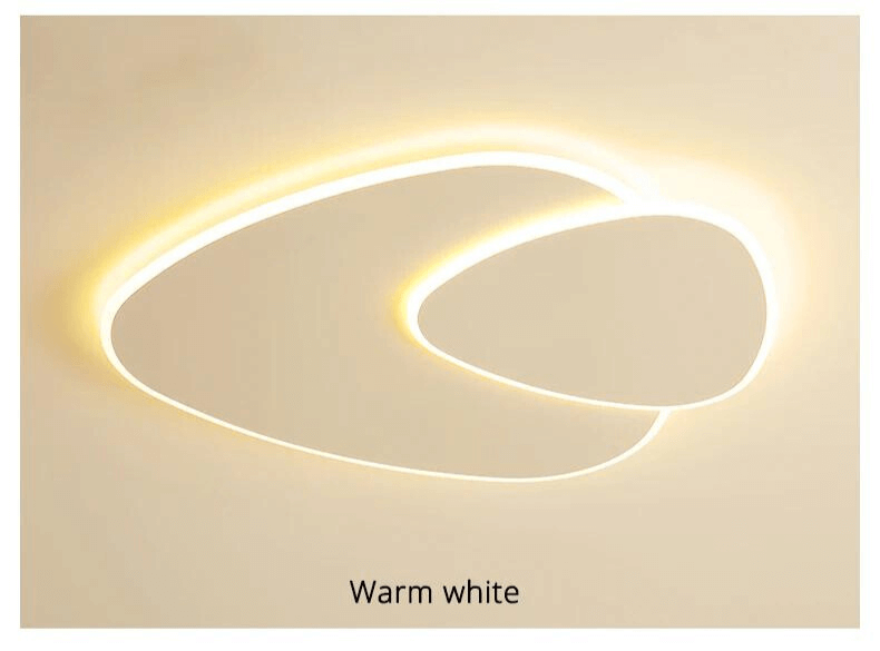 Moderne LED-Deckenleuchte - Elliptisch