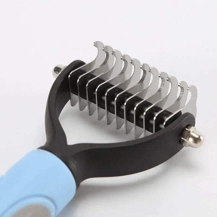 Peigne démêlant double face pour animaux de compagnie