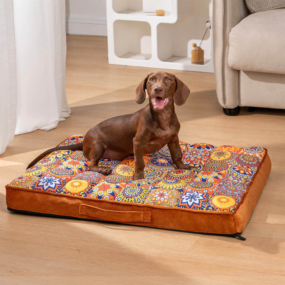 Orthopädisches Hundebett im Marokkanischen Stil