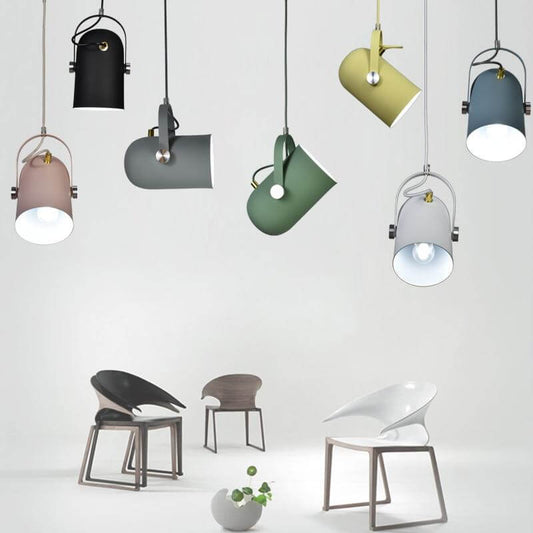 Suspension LED moderne en forme de goutte