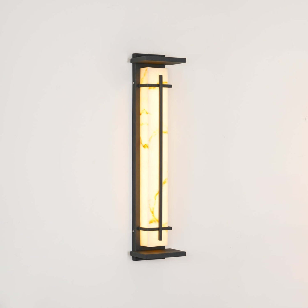 Quadratische LED-Außenwandleuchte