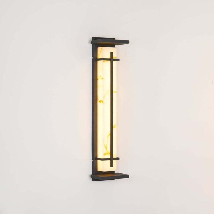 Quadratische LED-Außenwandleuchte