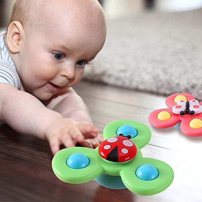 Kinder-Fingerspinne - Sensorisches Drehspielzeug