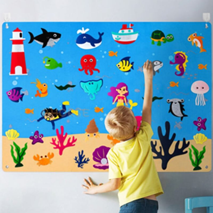 Kinder Filzspiel-Set - Fantasievolles Rollenspiel