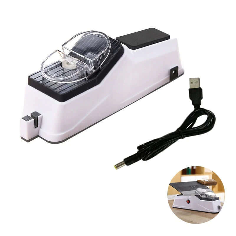 Elektromesser Schärfer mit Keramik & Diamantwalzen