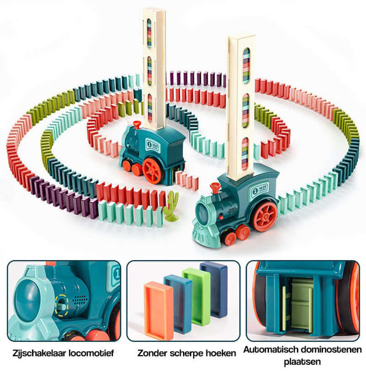 Automatisiertes Dominospiel Set - Kreatives Domino-Erlebnis