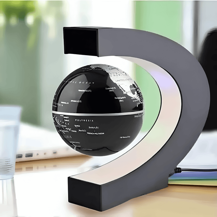 Globe flottant avec LED