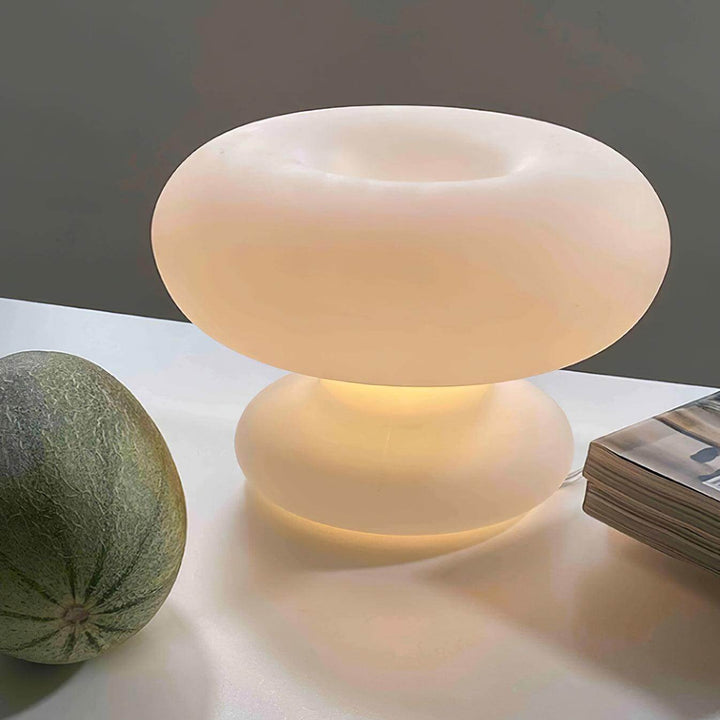 Lampe de table Donut design moderne éclairage intérieur LED