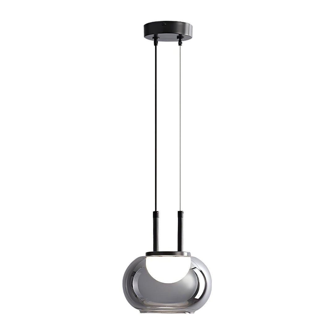 Moderne Halo Pendelleuchte, 3-flammig