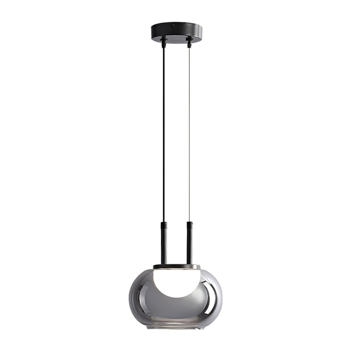 Moderne Halo Pendelleuchte, 3-flammig