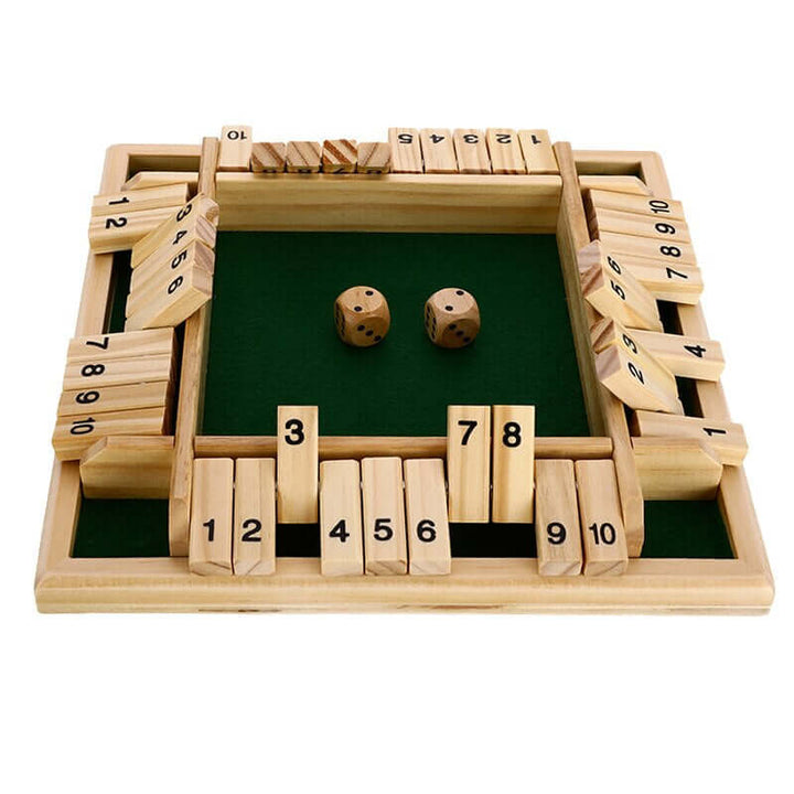 Holzbrettspiel für Kinder - Zahlen lernen durch Spielen
