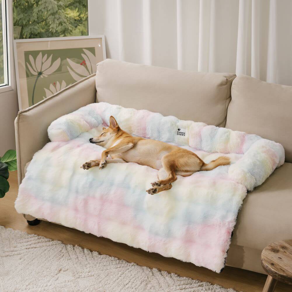 Couverture de canapé pour chien en peluche PlushNest