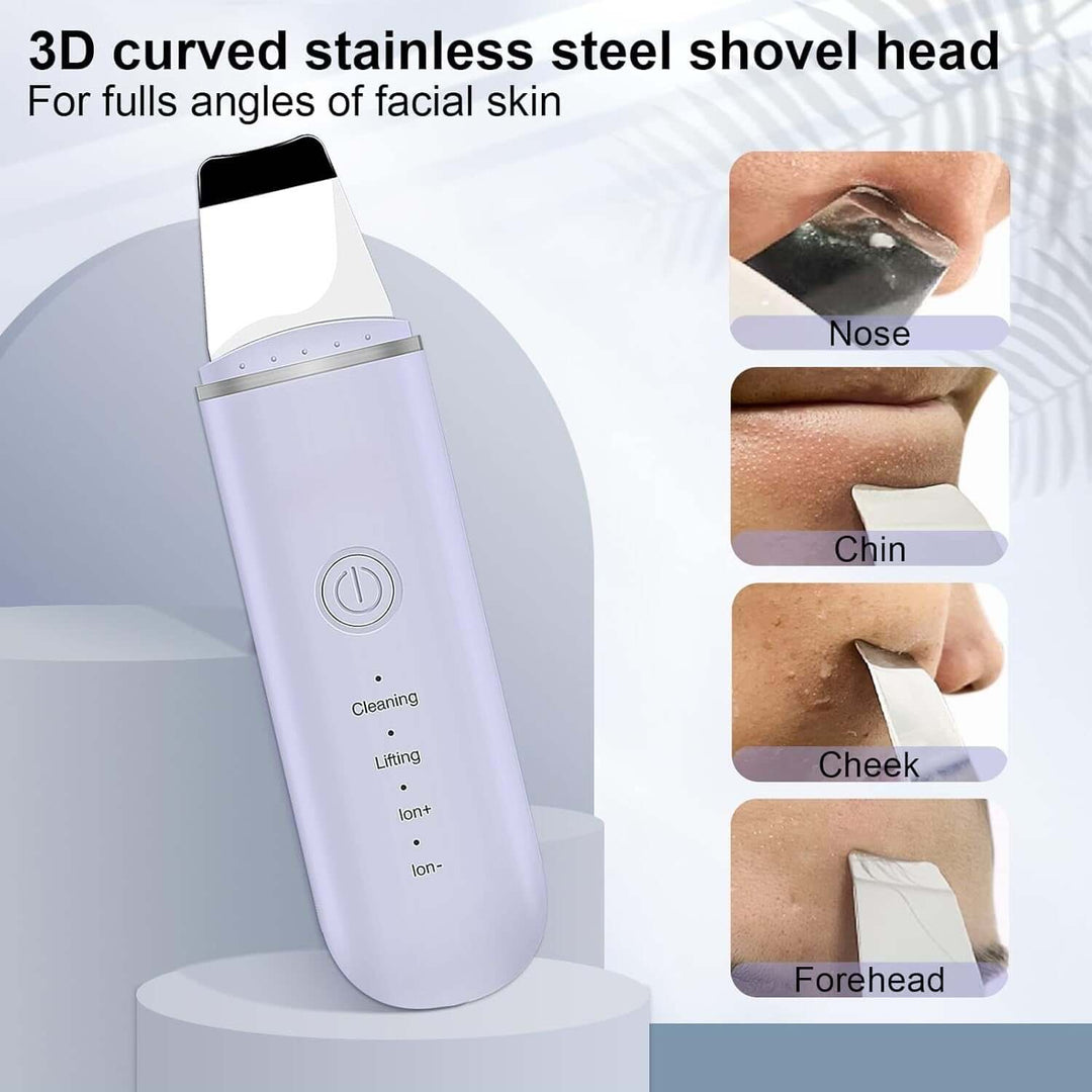 Nettoyeur de peau à ultrasons, nettoyeur de pores, éliminateur de points noirs