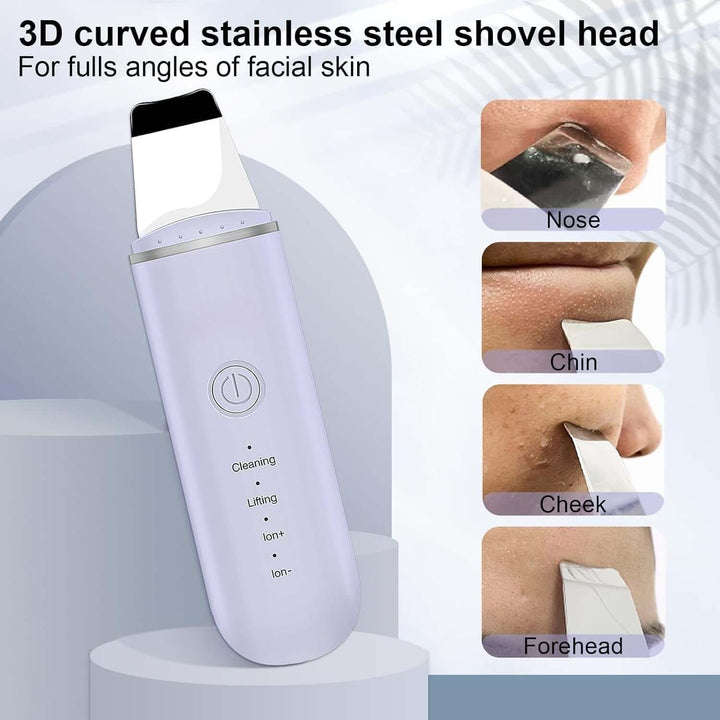 Nettoyeur de peau à ultrasons, nettoyeur de pores, éliminateur de points noirs