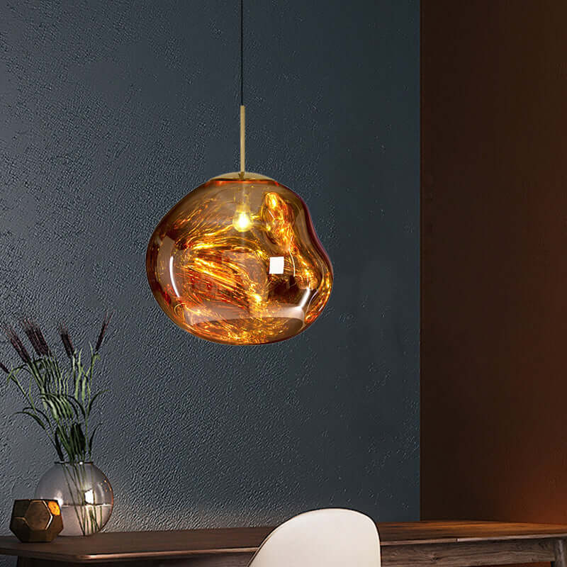 Suspension moderne en verre - éclairage de plafond
