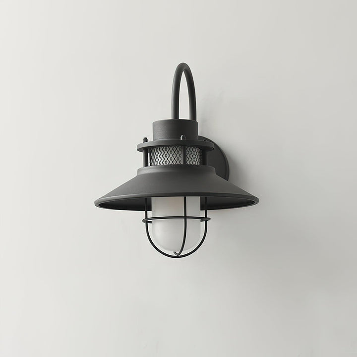 Außenwandleuchte Industrial Design Metall & Glas IP65