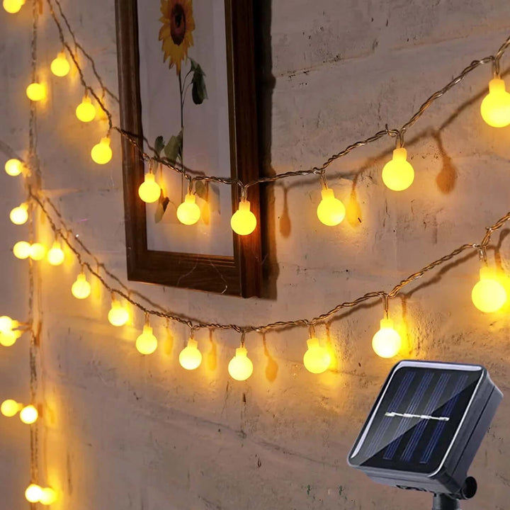 Solar Lichterkette Außen - Partybeleuchtung Solar