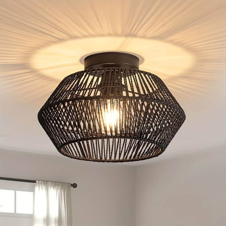 Plafonnier Boho fait main
