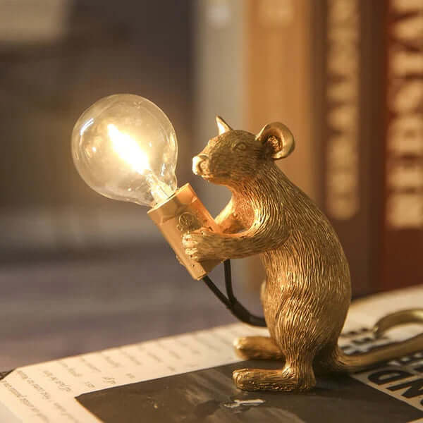 Dekorative Maus-Tischlampe
