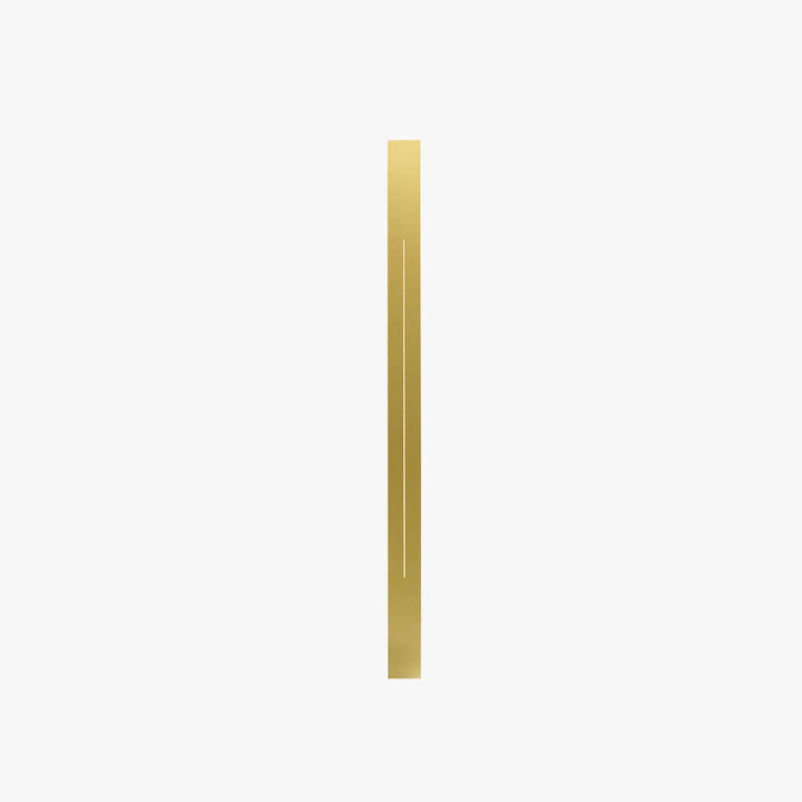 Moderne LED Wandleuchte Gold Schwarz Innen