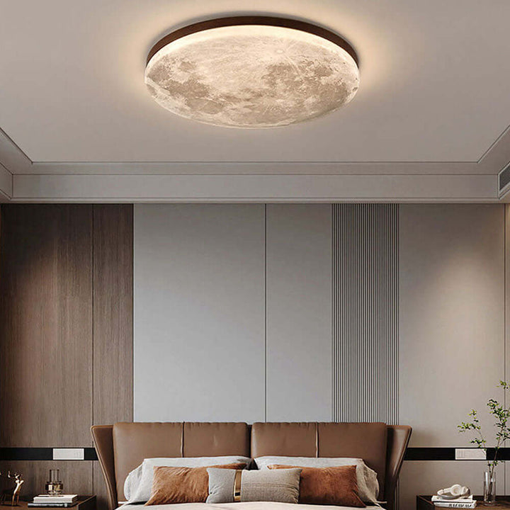 Plafonnier LED en forme de lune