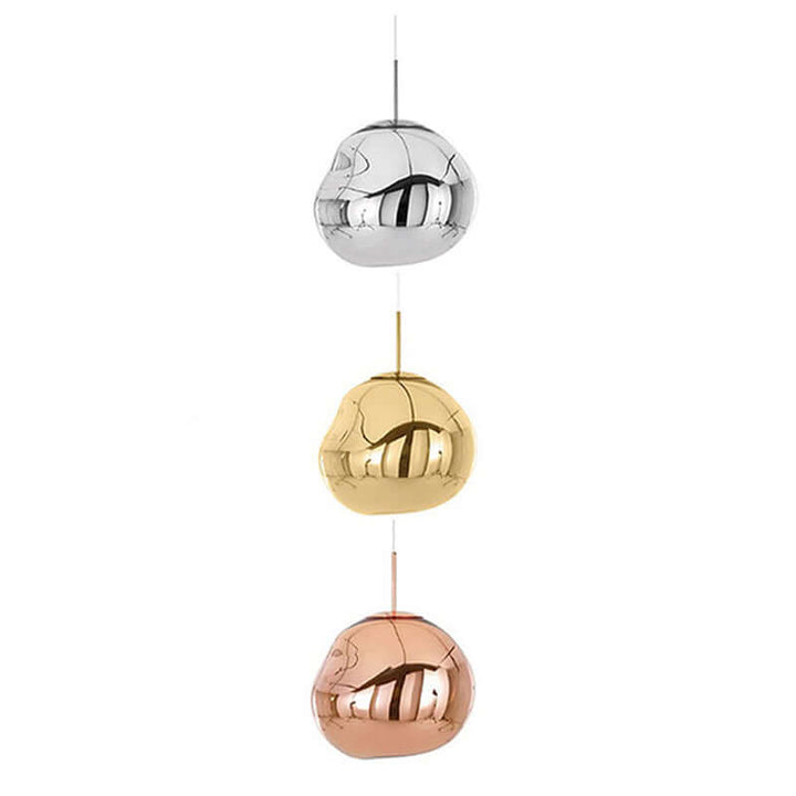 Suspension moderne en verre - éclairage de plafond