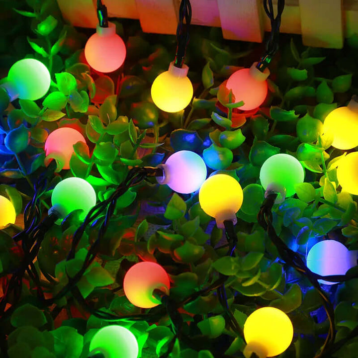 Solar Lichterkette Außen - Partybeleuchtung Solar