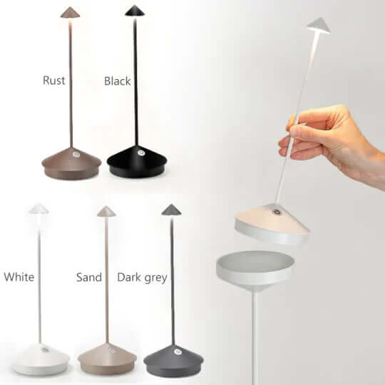 Lampe de table LED, dimmable - étanche