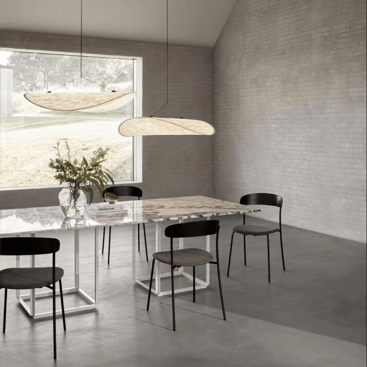 Suspension de style Japandi