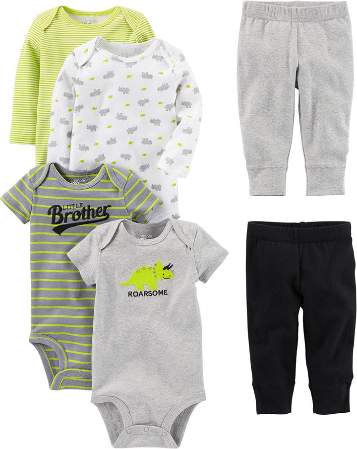 6-teiliges Unisex Baby-Kleidungsset