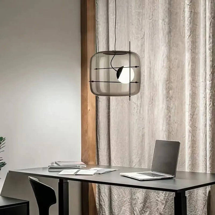 Moderne Glas Pendelleuchte Ø 30cm